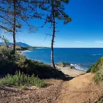 Cocon Aux Senteurs De Corse Et Vue Exceptionnelle 公寓 Linguizzetta